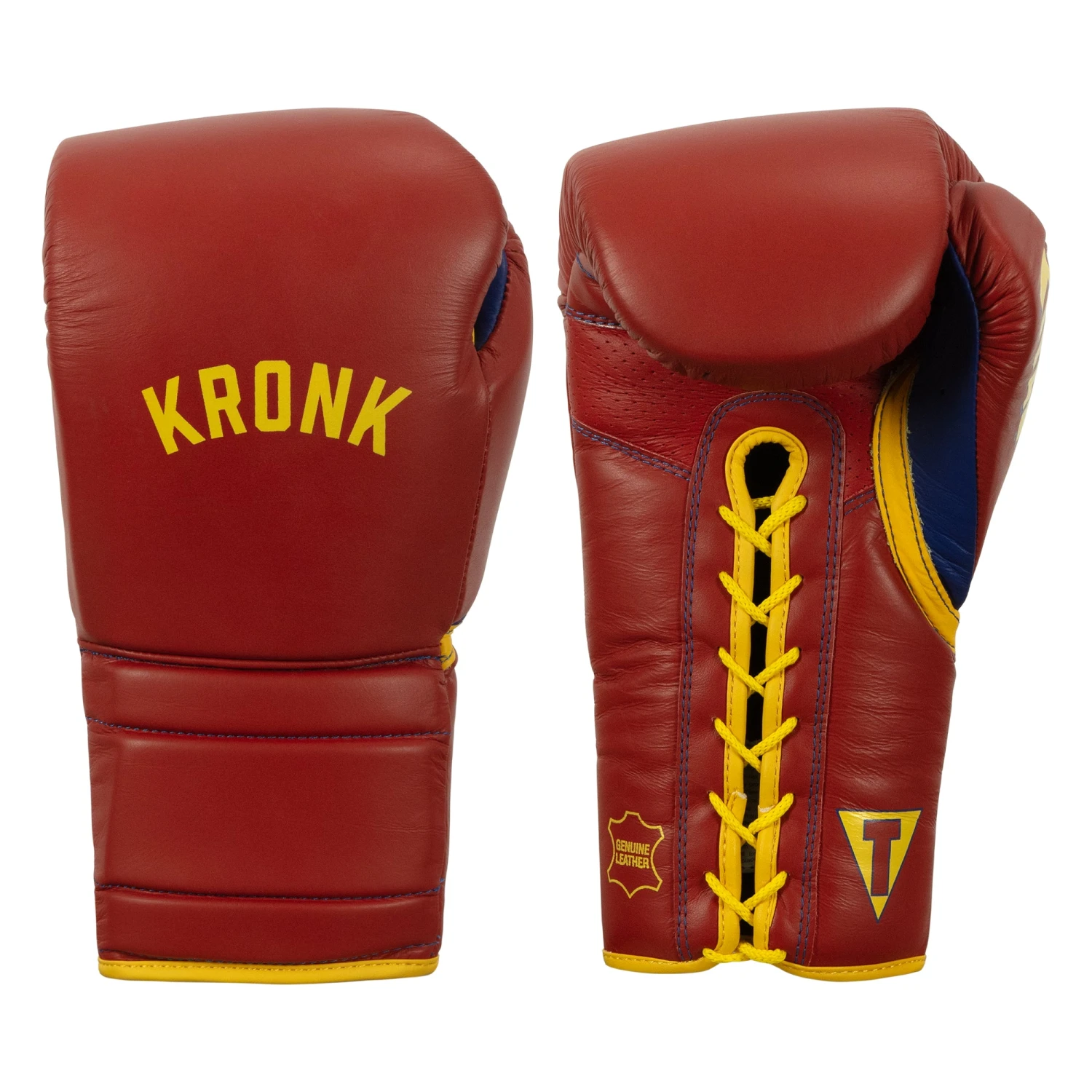 KRONK Boxing Gym Lace-Up Training Gloves 1 KRONK Boxing Gym Lace-Up Training Gloves