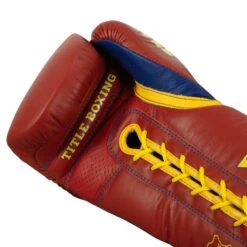 KRONK Boxing Gym Lace-Up Training Gloves 15 KRONK Boxing Gym Lace-Up Training Gloves -Sports Boxing KNKSG RD GD 5