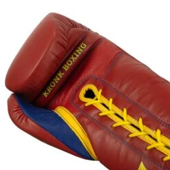 KRONK Boxing Gym Lace-Up Training Gloves 14 KRONK Boxing Gym Lace-Up Training Gloves -Sports Boxing KNKSG RD GD 6