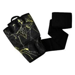 TITLE Boxing Defender Sublimated Glove Wraps -Sports Boxing KSGW BK GD 5