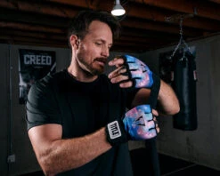 TITLE Boxing Defender Sublimated Glove Wraps -Sports Boxing KSGWBKGX 1