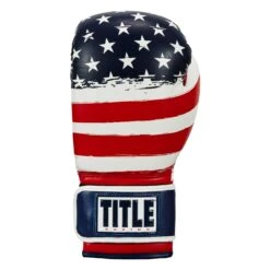 TITLE Boxing Liberty Bag Gloves -Sports Boxing LBTBG RD WH BL 3