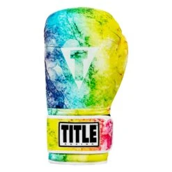 TITLE Boxing Limited Edition Tie Dye Bag Gloves -Sports Boxing LETDBG RBW 3