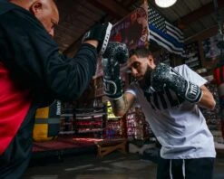 TITLE Boxing Spark Bag Gloves -Sports Boxing OASPBGWHBK 8