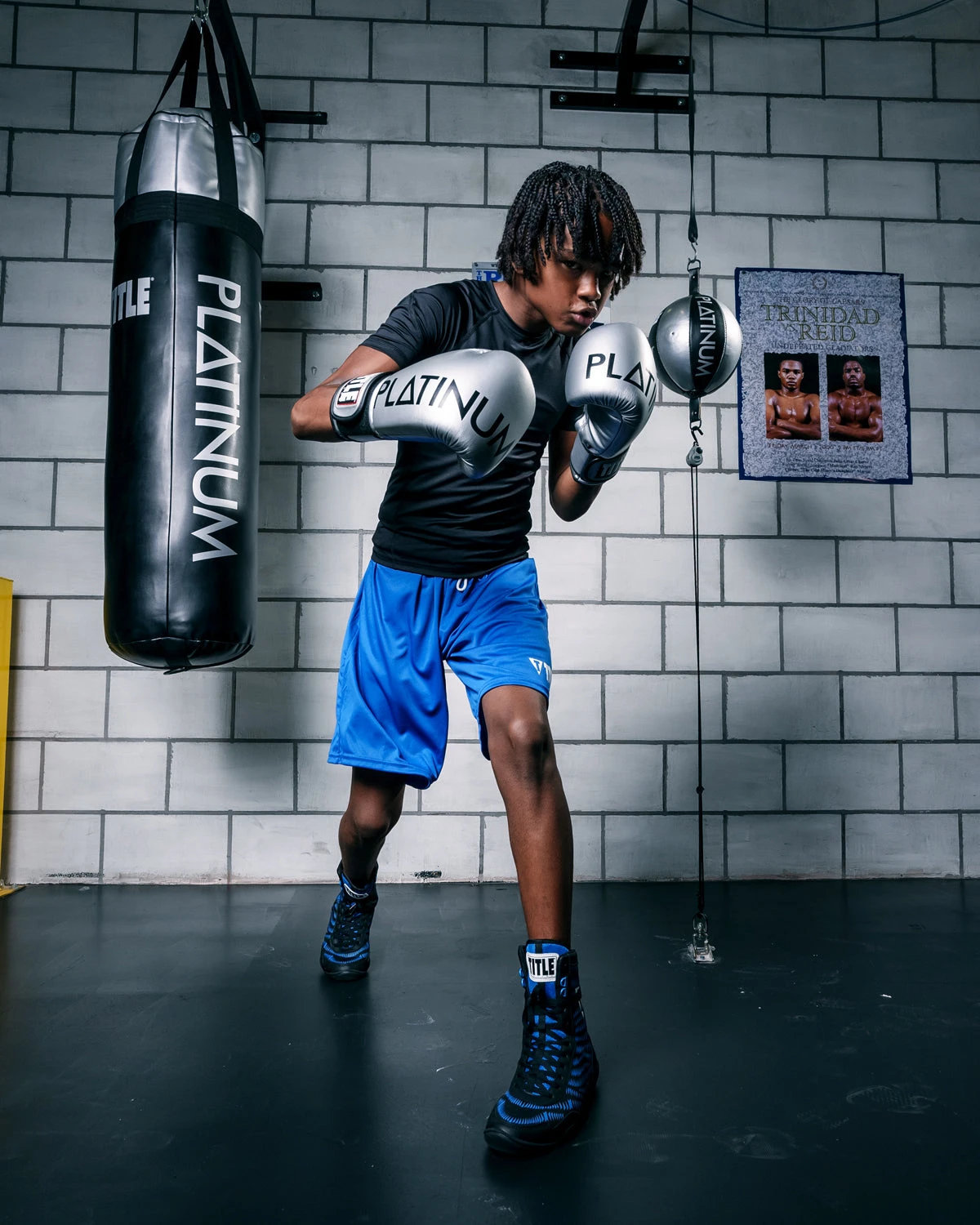 TITLE Platinum Prolific Boxing Bag Gloves 15 TITLE Platinum Prolific Boxing Bag Gloves - Image 15