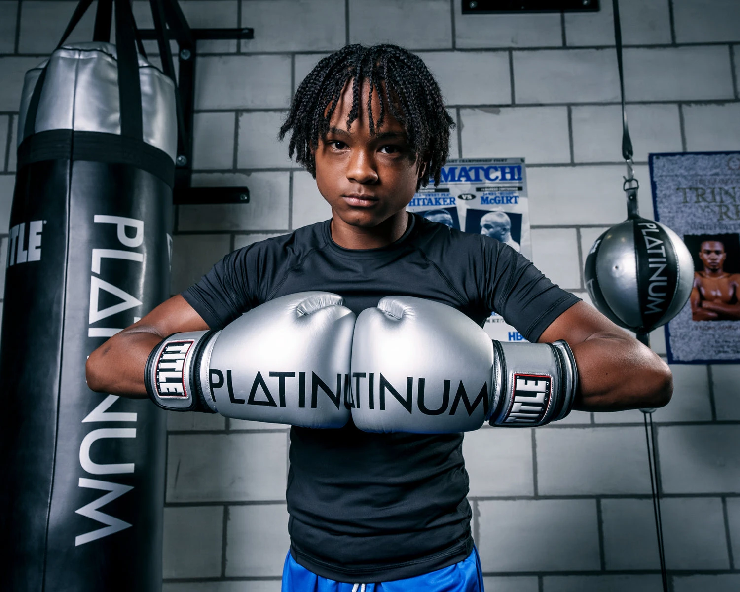 TITLE Platinum Prolific Boxing Bag Gloves 10 TITLE Platinum Prolific Boxing Bag Gloves - Image 10