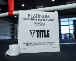 TITLE Platinum Primetime Super Gauze (Box Of 50 Rolls) 9 TITLE Platinum Primetime Super Gauze (Box Of 50 Rolls) -Sports Boxing PPSG50