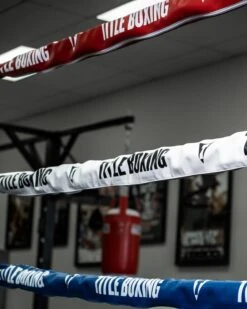 TITLE Boxing Professional Vinyl Zippered Rope Covers -Sports Boxing PRCPRO3 RD