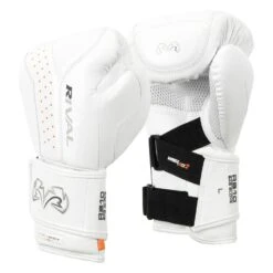 Rival Boxing Intelli-Shock Bag Gloves -Sports Boxing RB10 WH 2
