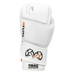 Rival Boxing Intelli-Shock Leather Bag Gloves 17 Rival Boxing Intelli-Shock Leather Bag Gloves -Sports Boxing RB50 WH 3