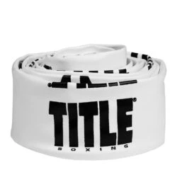 TITLE Boxing Pro Vinyl Zippered Rope Covers 31 TITLE Boxing Pro Vinyl Zippered Rope Covers -Sports Boxing RCPRO2 WH 2