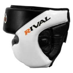 Rival Boxing Amateur Competition Headgear With Cheek Protect 14 Rival Boxing Amateur Competition Headgear With Cheek Protect -Sports Boxing RHGC2C BK WH 3