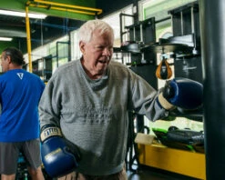 TITLE Boxing Rock Steady Leather Training Gloves -Sports Boxing RSBVLTTGBL 6