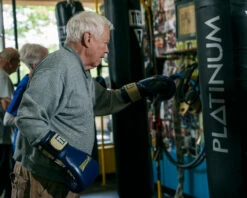 TITLE Boxing Rock Steady Leather Training Gloves -Sports Boxing RSBVLTTG 2