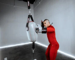 SCYntz Leather Double End Heavy Bag 19 SCYntz Leather Double End Heavy Bag -Sports Boxing SCYDEBHBGRBK 2