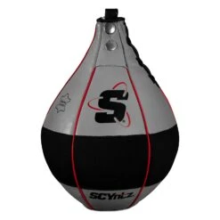 SCYntz Leather Speed Bag -Sports Boxing SCYSB GR BK 1