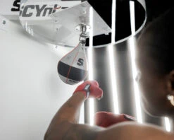 SCYntz Leather Speed Bag -Sports Boxing SCYSBGRBK 1