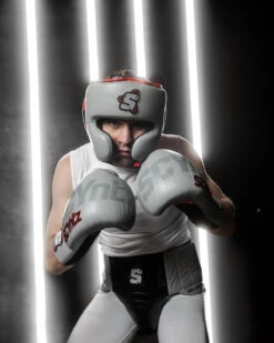 SCYntz Leather Sparring Gloves -Sports Boxing SCYSGGRBK 1