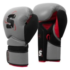 SCYntz Leather Training Gloves 24 SCYntz Leather Training Gloves -Sports Boxing SCYTG GR BK 02