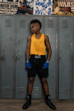 TITLE Boxing Speed-Flex Encore Mid-Top Shoes -Sports Boxing TBS1BK