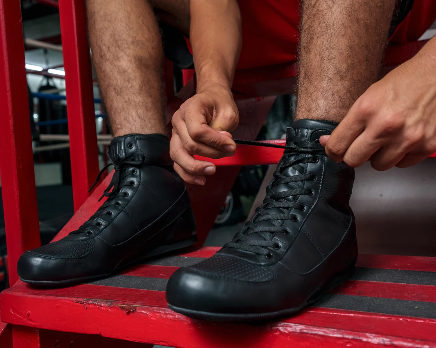 TITLE Boxing Old School Leather Boxing Shoes 6 TITLE Boxing Old School Leather Boxing Shoes - Image 6