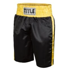 TITLE Boxing Edge Boxing Trunks 25 TITLE Boxing Edge Boxing Trunks -Sports Boxing TBTC BK GD 1 49072026 b1e9 439d b3f8 854f9b49a2f2