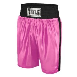 TITLE Boxing Edge Boxing Trunks 34 TITLE Boxing Edge Boxing Trunks -Sports Boxing TBTC BK PK 1