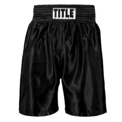 TITLE Boxing Edge Boxing Trunks 2.0 -Sports Boxing TBTC2 BK BK 2