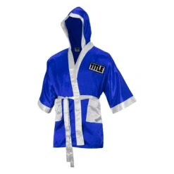 TITLE Boxing Pro Fingertip Robe 2.0 33 TITLE Boxing Pro Fingertip Robe 2.0 -Sports Boxing TSRF2 BL WH 2
