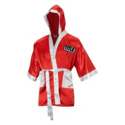 TITLE Boxing Fingertip Robe 35 TITLE Boxing Fingertip Robe -Sports Boxing TSRF2 RD WH 2