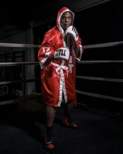 TITLE Boxing Full Length Robe -Sports Boxing TSRFL RD