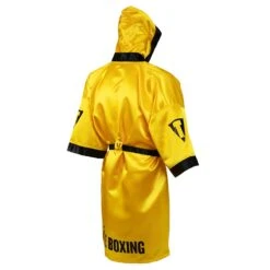 TITLE Boxing Pro Full Length Boxing Robe 36 TITLE Boxing Pro Full Length Boxing Robe -Sports Boxing TSRFL2 GD BK 02