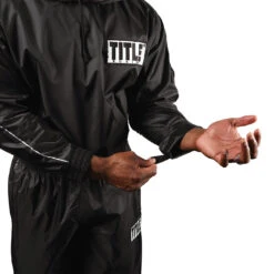 TITLE Boxing Sauna Suit With Hood 16 TITLE Boxing Sauna Suit With Hood -Sports Boxing TSS BK 4