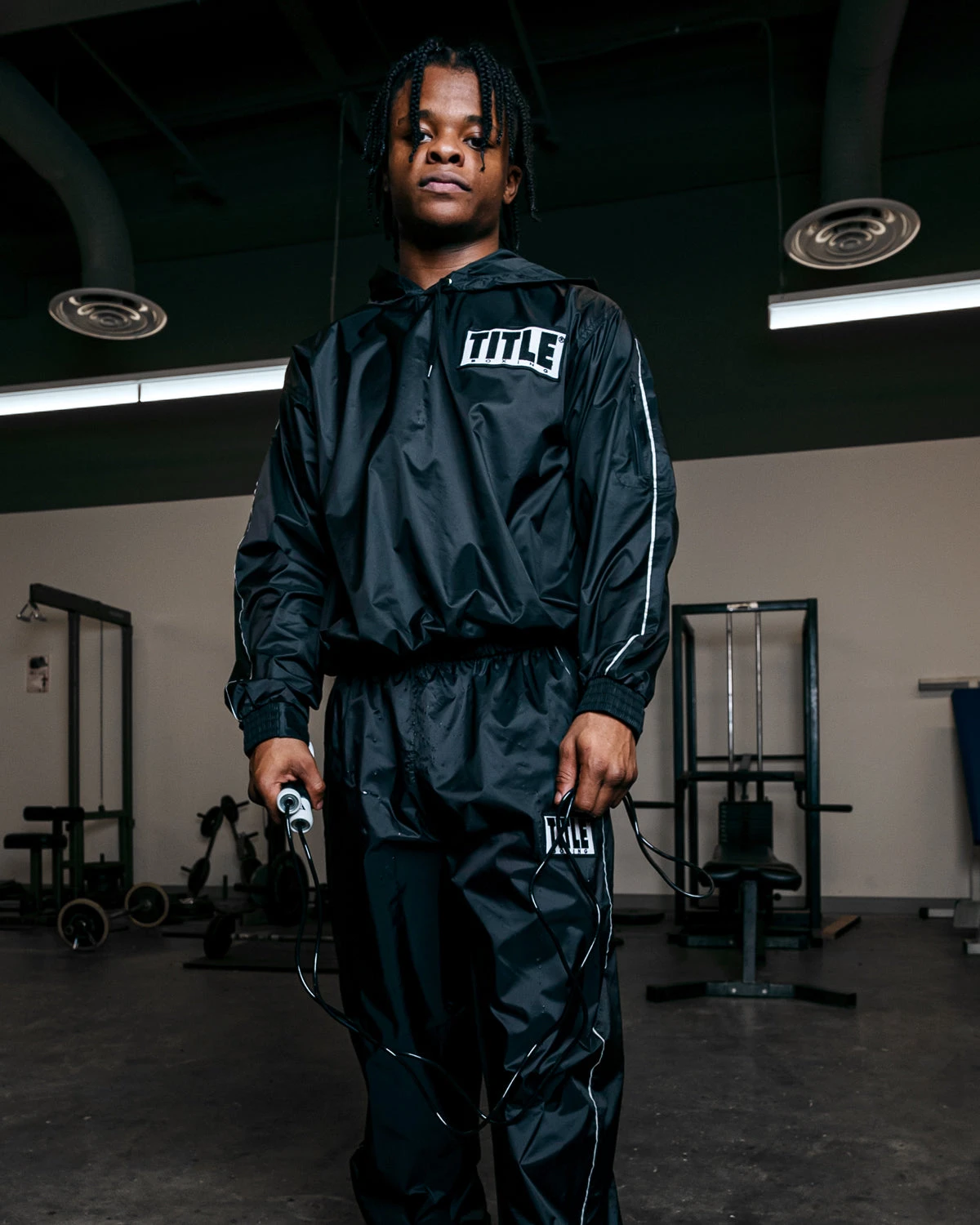 TITLE Boxing Sauna Suit With Hood 2 TITLE Boxing Sauna Suit With Hood - Image 2