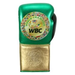 WBC By TITLE Boxing Green Belt Sparring Gloves 29 WBC By TITLE Boxing Green Belt Sparring Gloves -Sports Boxing WGBSG GN GD BK 3
