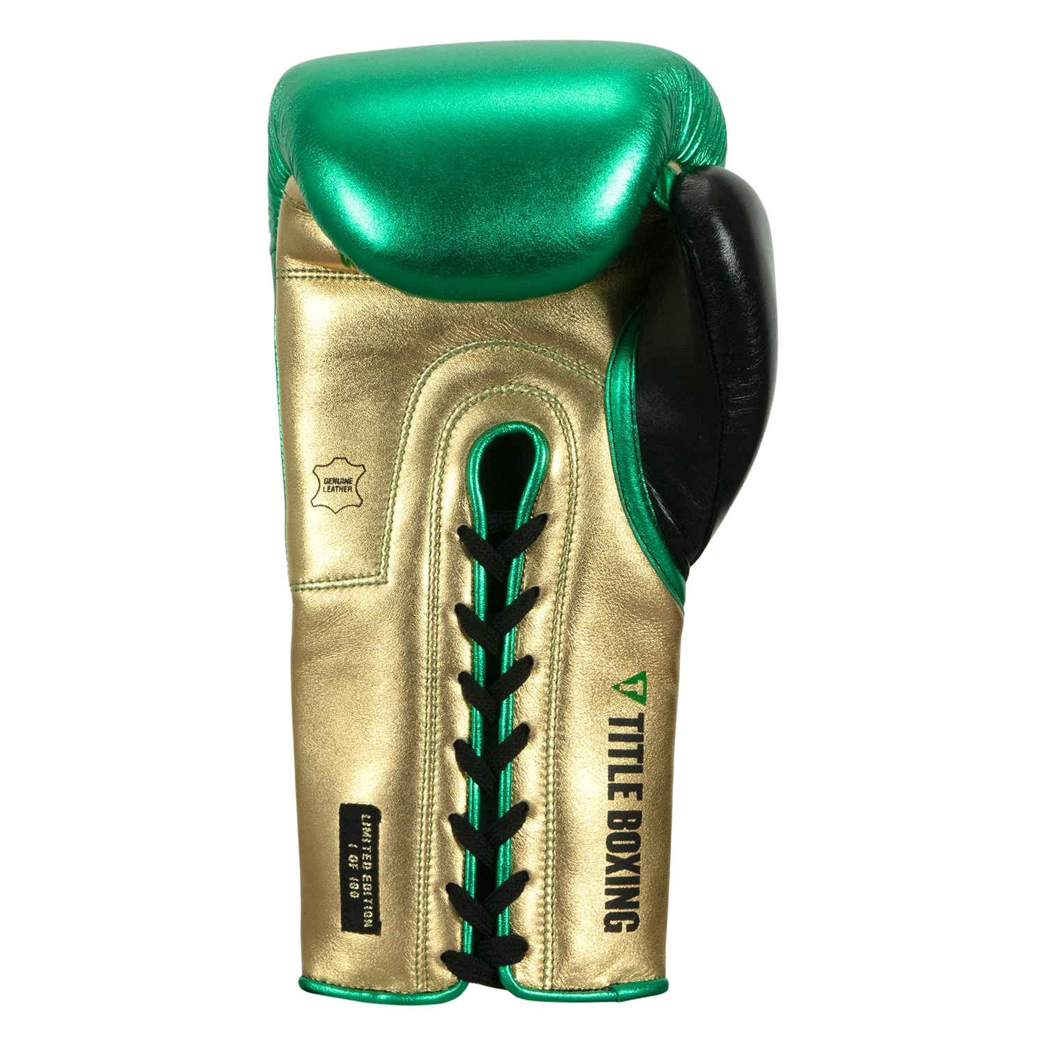 WBC By TITLE Boxing Green Belt Sparring Gloves 14 WBC By TITLE Boxing Green Belt Sparring Gloves - Image 14