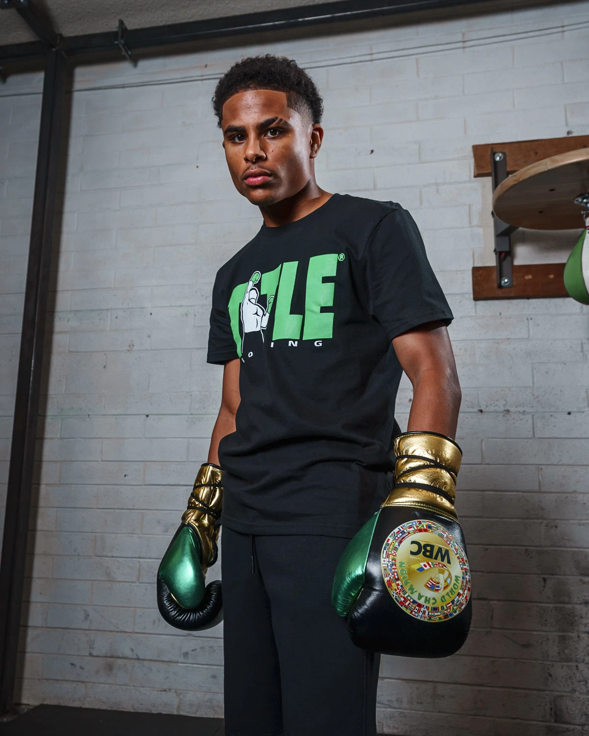 WBC By TITLE Boxing Green Belt Sparring Gloves 9 WBC By TITLE Boxing Green Belt Sparring Gloves - Image 9