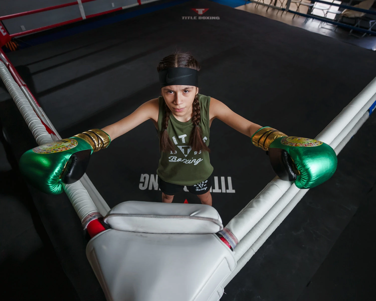 WBC By TITLE Boxing Green Belt Sparring Gloves 11 WBC By TITLE Boxing Green Belt Sparring Gloves - Image 11