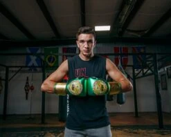 WBC By TITLE Boxing Green Belt Training Gloves 1.0 -Sports Boxing WGBTGGNGDBK 1