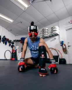 TITLE MMA Command Training Headgear -Sports Boxing XCHGTBK 2