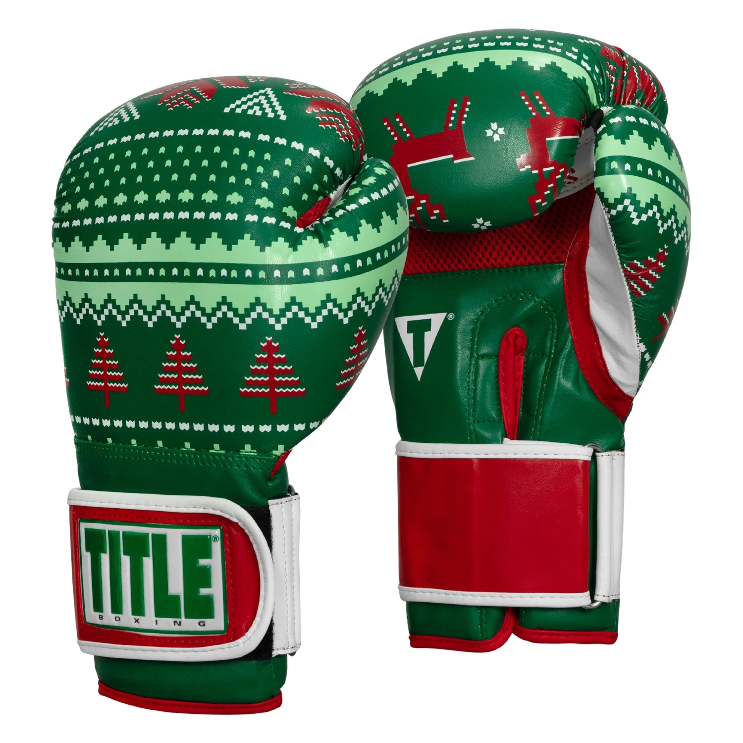 TITLE Boxing Limited Edition Deck The Halls Bag Gloves 3 TITLE Boxing Limited Edition Deck The Halls Bag Gloves - Image 3