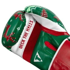 TITLE Boxing Limited Edition Deck The Halls Bag Gloves 13 TITLE Boxing Limited Edition Deck The Halls Bag Gloves -Sports Boxing XMASBG GN 5