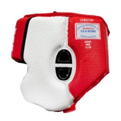 TITLE Boxing Aerovent Elite USA Boxing Competition Headgear – With Cheeks -Sports Boxing achex rd 3