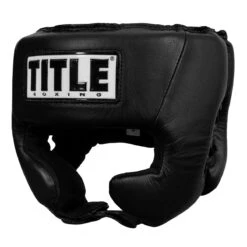 TITLE Boxing USA Boxing Competition Headgear - With Cheeks 26 TITLE Boxing USA Boxing Competition Headgear - With Cheeks -Sports Boxing achx bk 1 1