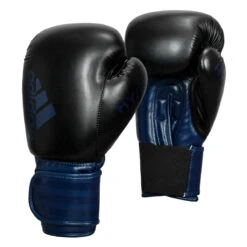 Adidas Hybrid 100 Boxing Gloves -Sports Boxing adih100 bk bl 002