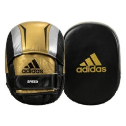 Adidas Speed 550 Micro Focus Mitts 16 Adidas Speed 550 Micro Focus Mitts -Sports Boxing adisp550fm bk gd sv 1 2