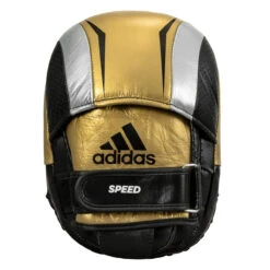 Adidas Speed 550 Micro Focus Mitts 18 Adidas Speed 550 Micro Focus Mitts -Sports Boxing adisp550fm bk gd sv 3 2