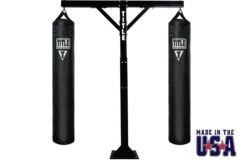 TITLE Boxing Adjustable Heavy Duty Double Bags Stand -Sports Boxing ahdhsd 1 usa