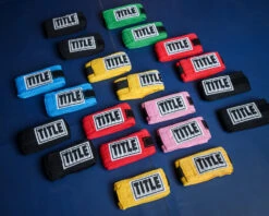TITLE Boxing Advanced Semi-Elastic 110” Assorted Hand Wraps (10 Pair) -Sports Boxing asahw10 2 1