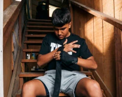 TITLE Boxing Advanced Semi-Elastic 110” Assorted Hand Wraps (10 Pair) -Sports Boxing asahw10 3